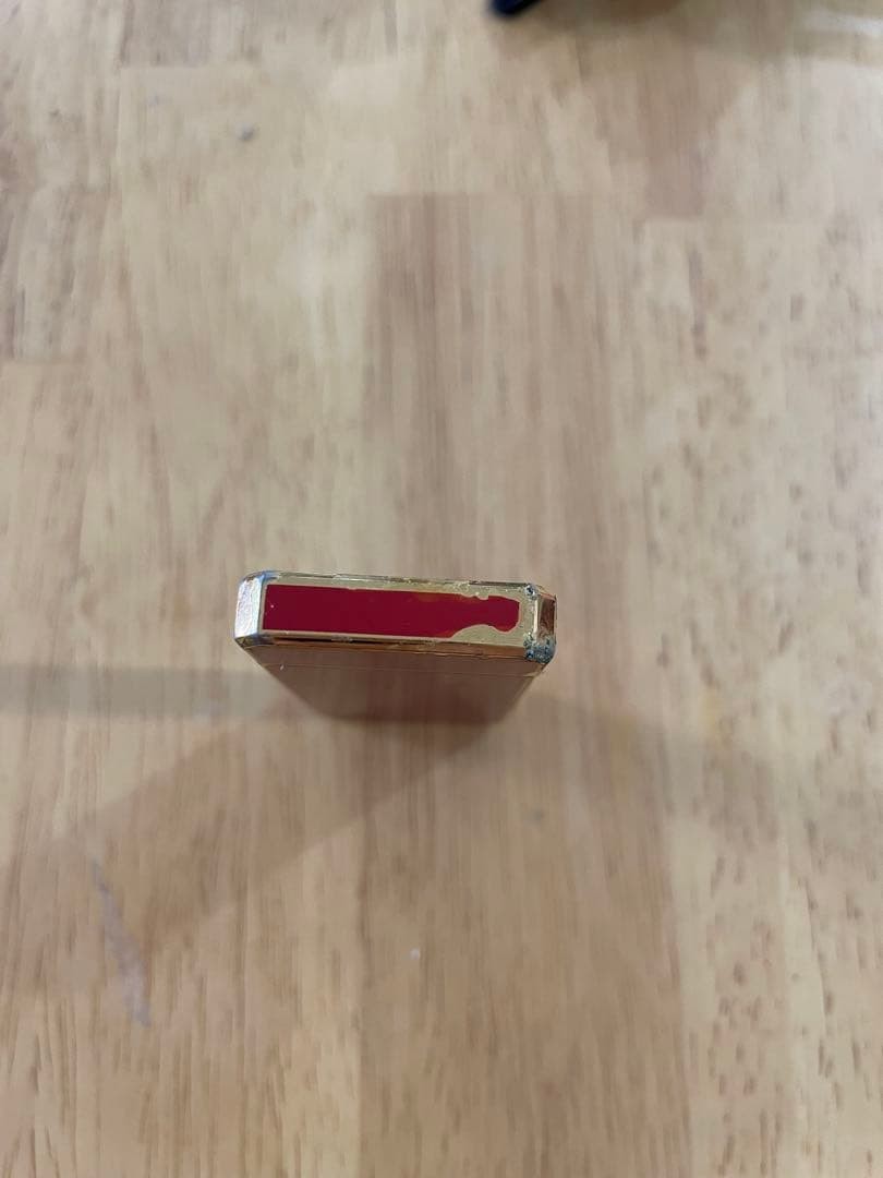 Valentino Gas Lighter Bordeaux Gold Used Women thumbnail 6