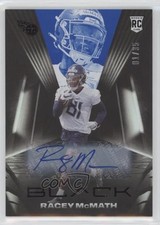 2021 Panini Black Rookies Sapphire Auto 1/35 Racey McMath #188 Auto 7m3