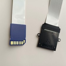 25cm SD to SDHC Extension Cable Plastic  FFC Support Hot Swap