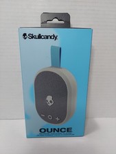 Skullcandy Ounce Bluetooth Waterproof Portable Personal Speaker System New Blue
