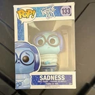 Funko Pop! Disney Pixar Inside Out Sadness #133 Blue Vinyl Figure