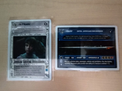 Decipher SWCCG Dagobah WB Rare & U/C ab 1  Light und Dark Side *freie Auswahl*