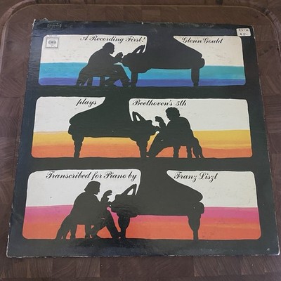 Glenn Gould plays Beethoven's 5th Symphony LP Columbia Stereo Vinyl