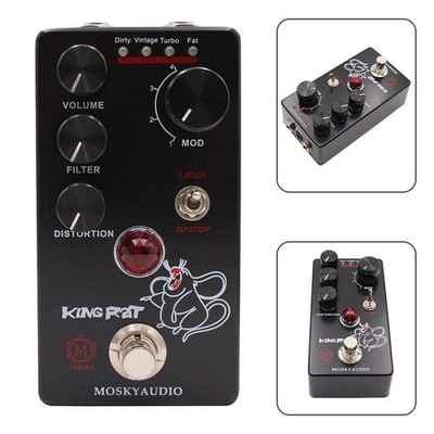 Pro Co Rat Circuit-basiertes Fuzz Verzerrung Gitarren-Effekt-Pedal für mosky