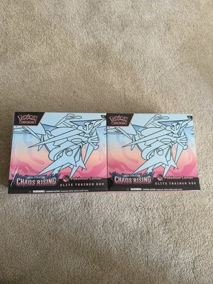 2x Pokémon Chaos Rising Pokemon Center ETB - SEALED & in HAND