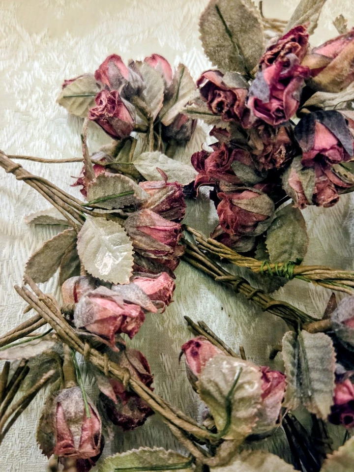 22 paquetes de brotes y hojas rosa rosa pequeño papel para manualidades Foto 2 de 4