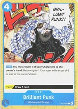 Brilliant Punk OP13-059 Brilliant Punk Common NM One Piece TCG