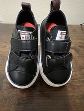 Converse Chuck Taylor All Star 2V Toddler Sneakers Sz 5 Black Synthetic Leather