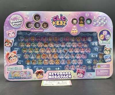 2026 Clickeez Keyboard Mega Pack Series 3 Bubble Pops Keyboard IN HAND FAST SHIP