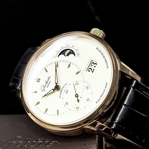 2023 Glashütte Original PanoMaticLunar 40mm Rose Gold 1-90-02-45-35-04 B & P