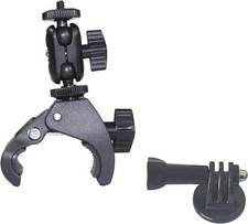 Super Clamp Motorcycle Handlebar Mount for Insta 360 X5 X4 X3 X2 with 1/4"