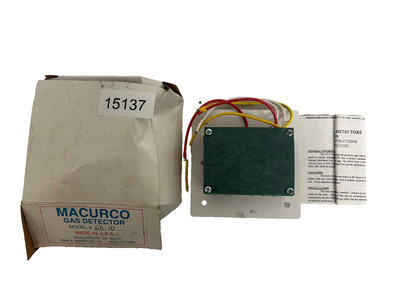 Macurco GD-1D Gas Detector 12/24V