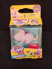 Little Live Pets Needees - Scampee Mouse - Interactive Pets That Respond To Care