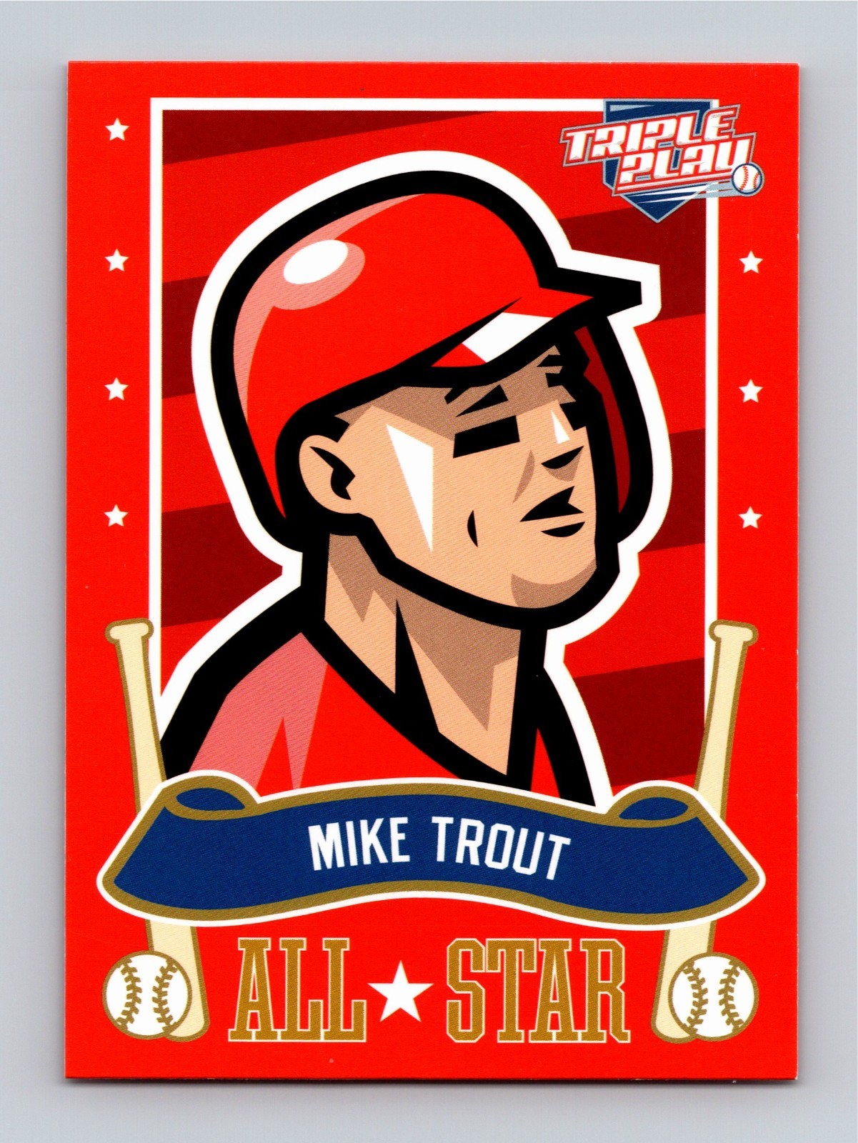 Mike Trout 2013 Panini Triple Play #23 FHOF NM or Better