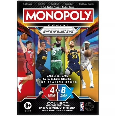 2024-25 Panini Prizm Monopoly Basketball Base, Vets, & RC 1-90 COMPLETE YOUR SET