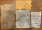 Civil War Letter 1864,COLD HARBOR, Writing on Cartridge Paper-“Fired to Kill”