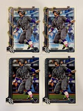 Yandy Diaz 2025 Topps Series 2 #402 Tampa Bay Rays - Lot x 4