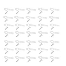  200 Pcs Strip Light Mounting Bracket Led Cable Clips Fixer for Lights