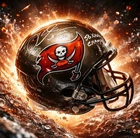 Mike Alstott #40  Signed Buccaneers Full Size Helmet "SB XXVII Champs" JSA Cert