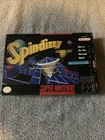 Spindizzy Worlds - Super Nintendo (SNES, 1993) CIB Complete w/ Box & Inserts