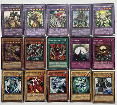 Yu-Gi-Oh! Elemental Hero GX Era Pack - Grand Neos, Wildedge, Bladedge, Necros
