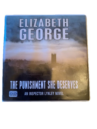 The Punishment She Deserves by Elizabeth George 25 CD Unabridged Audiobook exlib - Picture 1 of 7