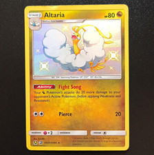 Pokemon Altaria SV37/SV94 Hidden Fates Shiny Vault Shiny Holo Rare Eng HP/DMG on eBay