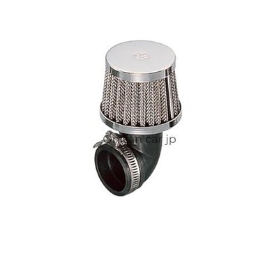 KITACO Power Filter 90° Winkel / φ34mm für Jog Z / Super Jog Z etc. Verchromt