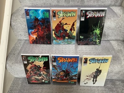 Spawn #25,26,27,28,29,30  Image Comics  1994  Todd McFarlane  NM cond