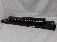 Taishogo Peacock Harp Hard Case Used with Keys, Some Wear and Rust SS2