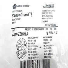 Allen-Bradley 440N-Z21S16A Guardmaster Rectangular Actuator IP67 1PC Ready