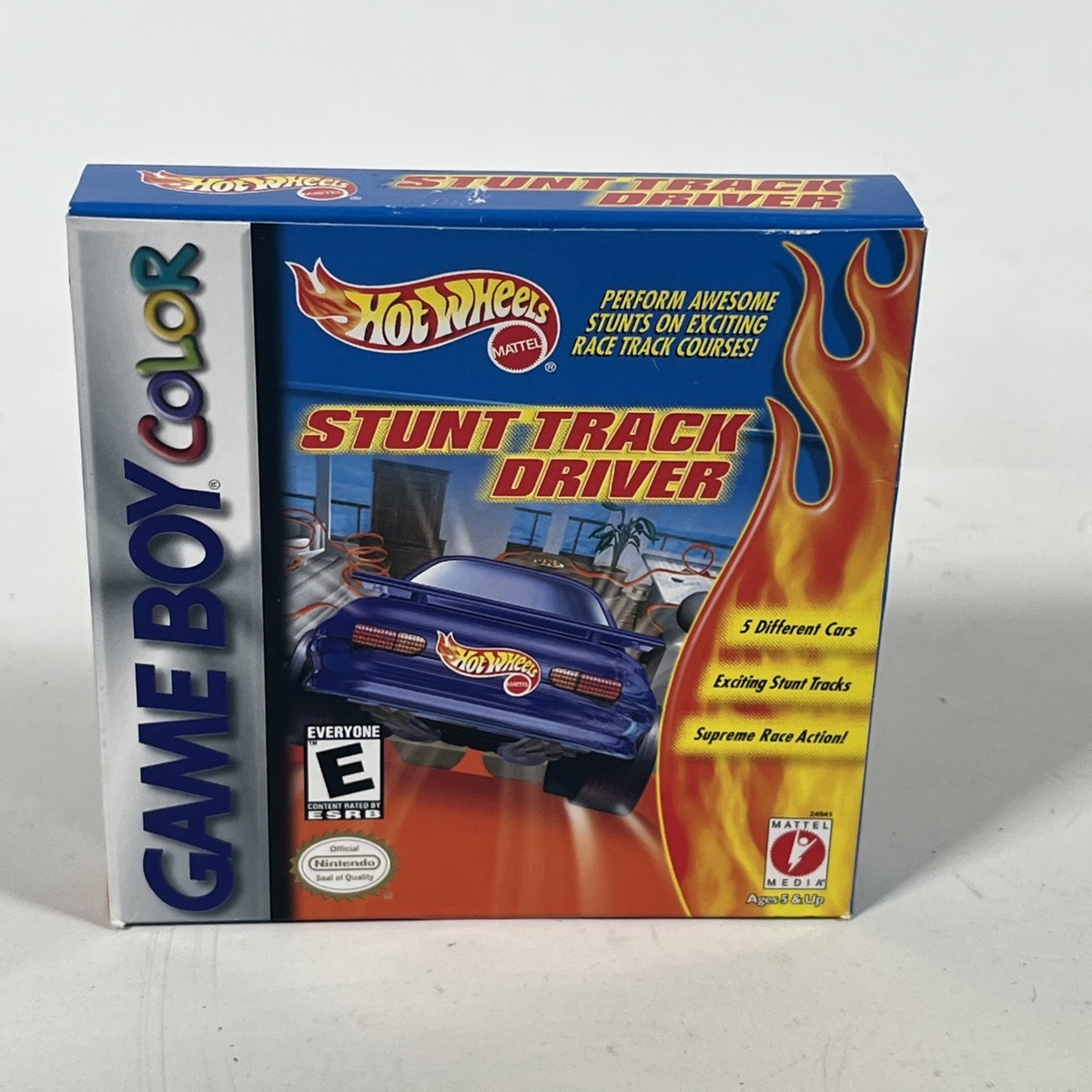 Hot Wheels: Stunt Track Driver (Nintendo Game Boy Color, 1999) for