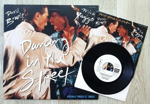David Bowie And Mick Jagger Dancing In The Street Lot of 12" + 7" Promo Japan