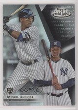 2018 Topps Gold Label Class 1 Black Miguel Andujar #75 Rookie RC 1h5