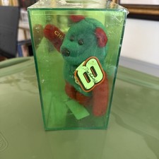2001 Gold n Bears 8 Dale Earnhardt Jr Christmas Bear In Case