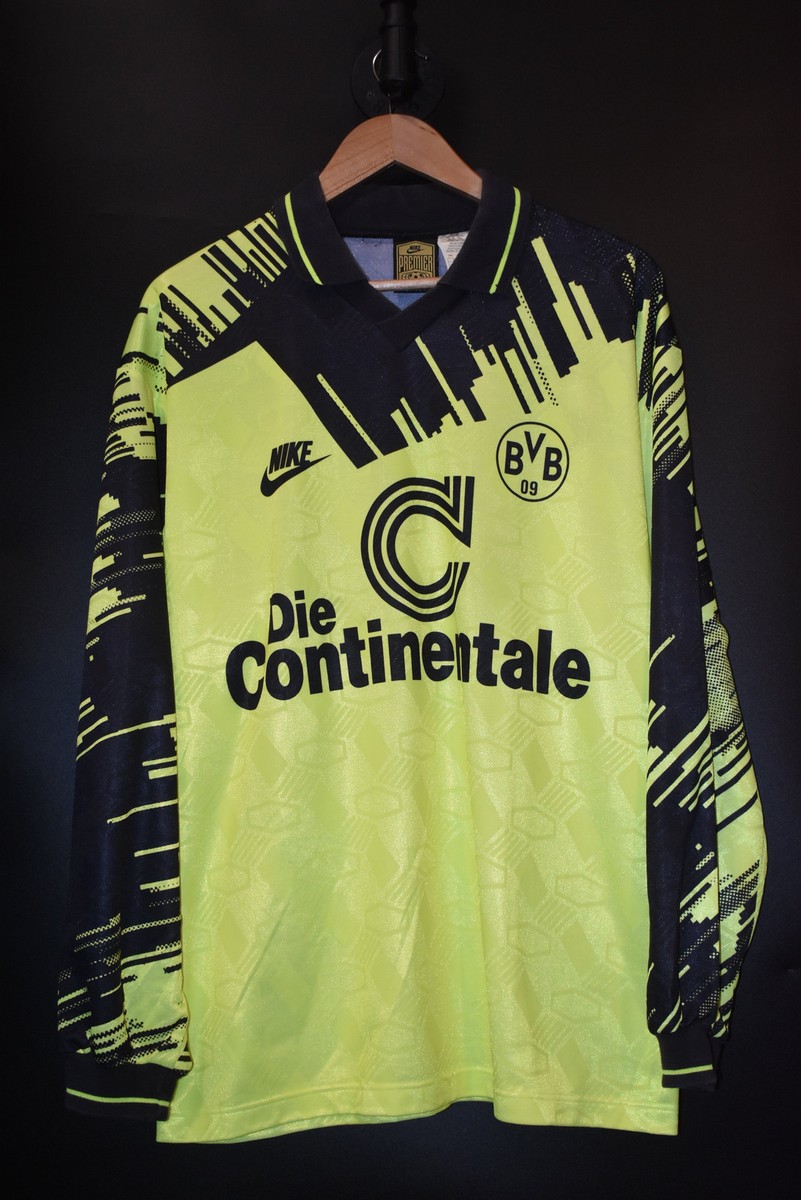 BORUSSIA DORTMUND CHAPUISAT 1993-1994 ORIGINAL JERSEY SIZE L | eBay