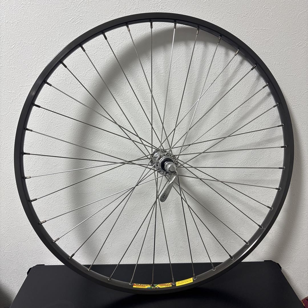 OLD MTB ホイール MAVIC マビックM231CD シマノ LX Mavic M231CD Vintage MTB Front Wheel Shimano Deore LX Hub