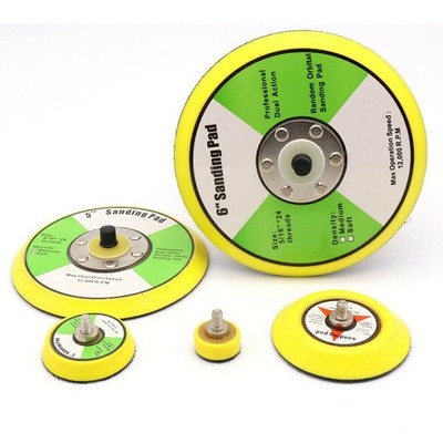 M6 5/16 Backing Pad Thread Sanding Disc Backing Pads Hook For Air Sander