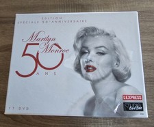 Coffret dvd Marilyn Monroe 50 ans 17 films collector neuf sous blister