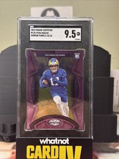 2023 Panini Certified Puka Nacua Mirror Purple 10/10 Rookie SGC 9.5