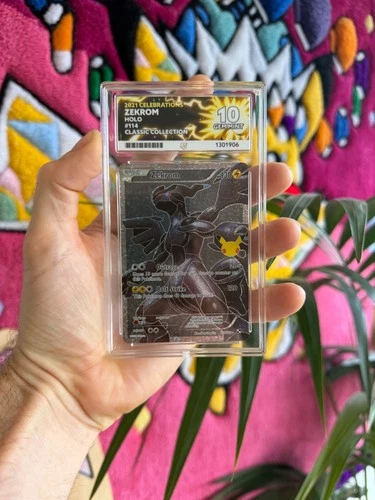 ACE 10 PERFECT SUBGRADES Zekrom 114/114 Celebrations: Classic Collection Holo