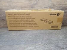 Genuine Xerox 6655 Yellow High Capacity Toner Cartridge 106R02746