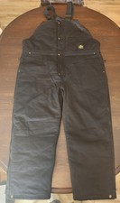 Refrigiwear Insulated Softshell Bib Overalls 0685R - Black - Mens Size 3XL