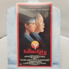 The Karate Kid Part II VHS 1986 Factory Sealed Columbia Tristar Ralph Macchio PG