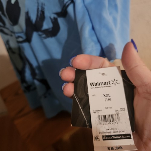 Disney Stitch Tshirt Blue Size XXL Nwt - Picture 3 of 4