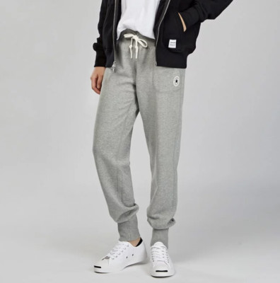 Grey Jogger Pants With Converse Shoes Converse Women's Core