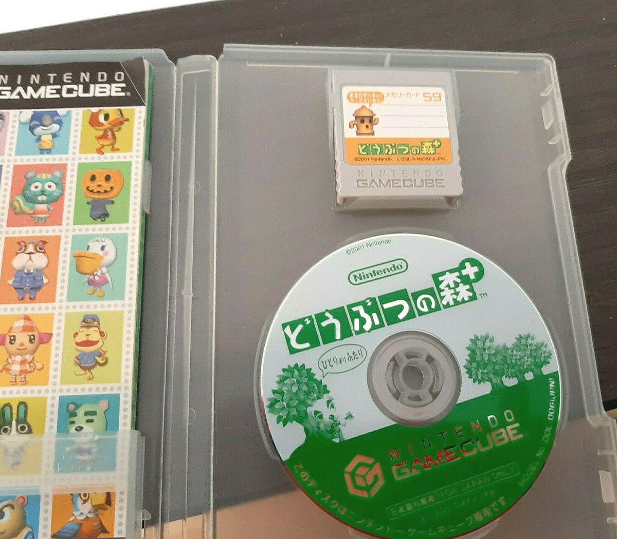 Animal Crossing Doubutsu no mori plus Nintendo GameCube GC