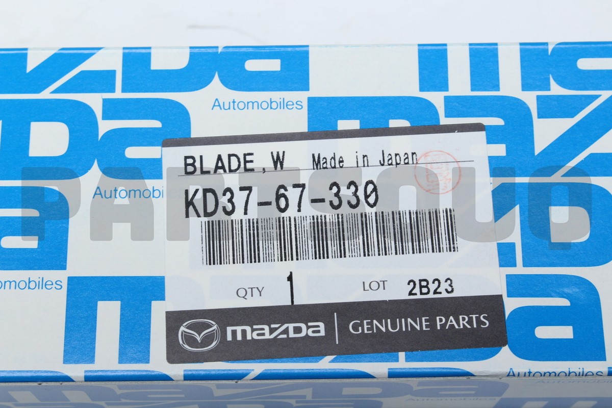 KD3767330 Genuine Mazda BLADE,WIPER-FRONT KD37-67-330 | eBay