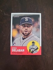 2012 Topps Heritage Steve Delabar RC #358 Seattle Mariners Rookie