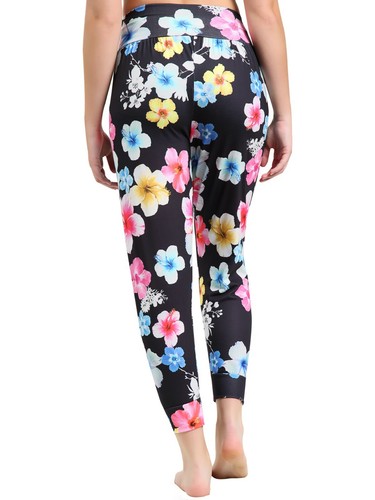 Womens Ali baba Harem New Printed Italian Ankle Cuff Yoga Trousers Baggy Legging - 第 30/111 張圖片